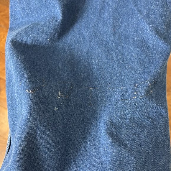 LIBERTY denim bib overalls for men size 42x30 100% Cotton - Picture 12 of 12